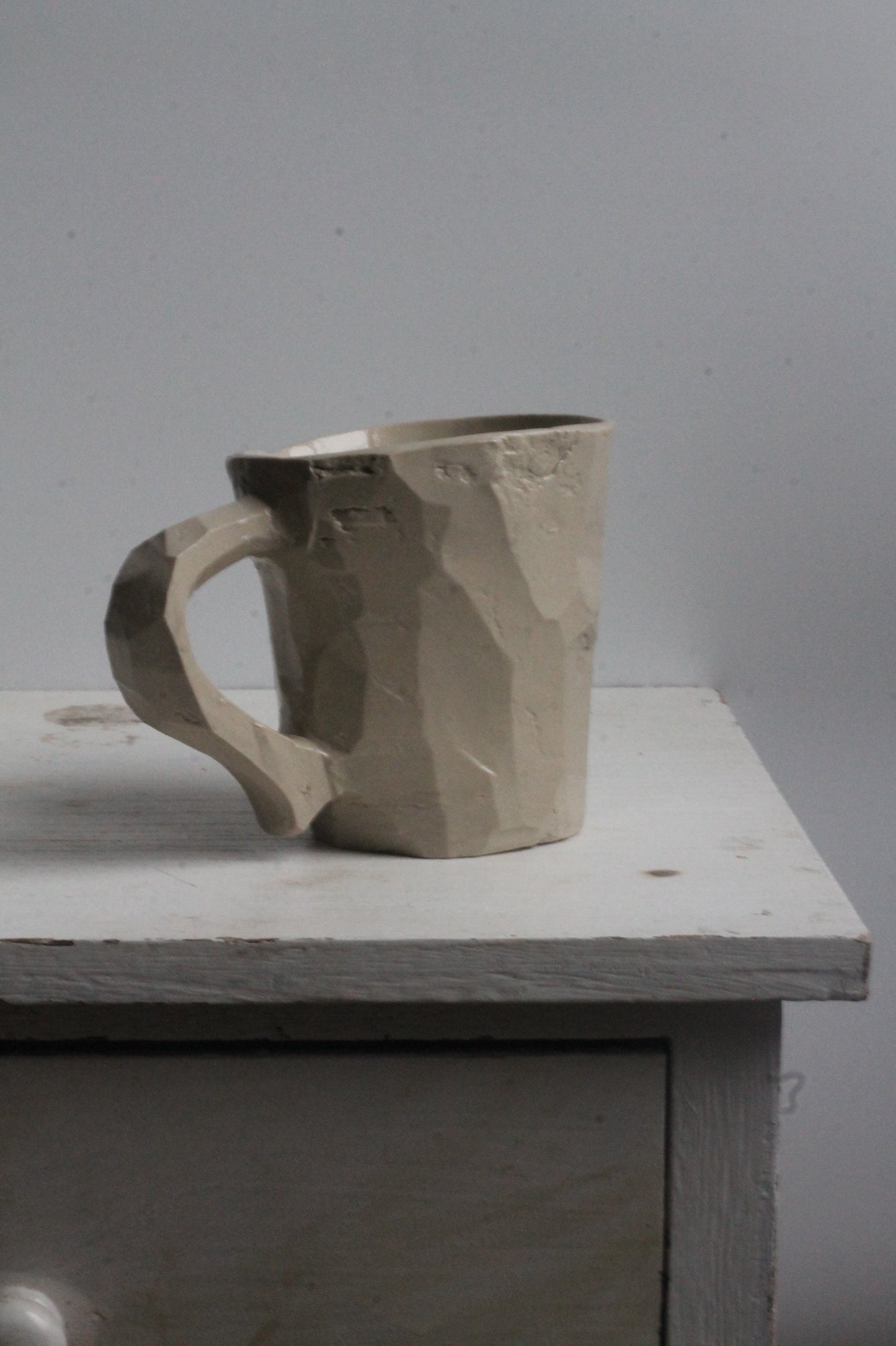Tall and medium cup White