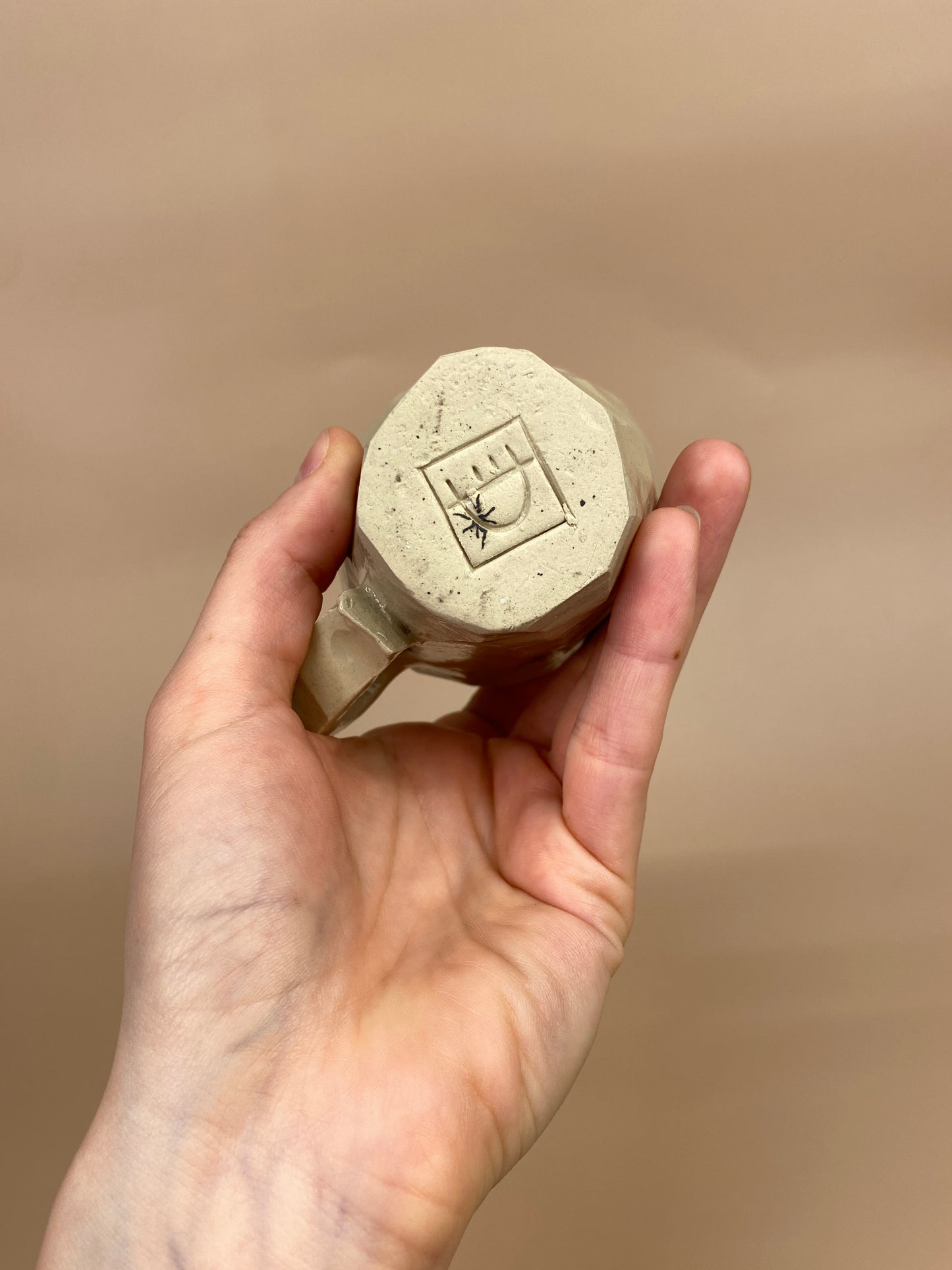 Espresso cup with ants
